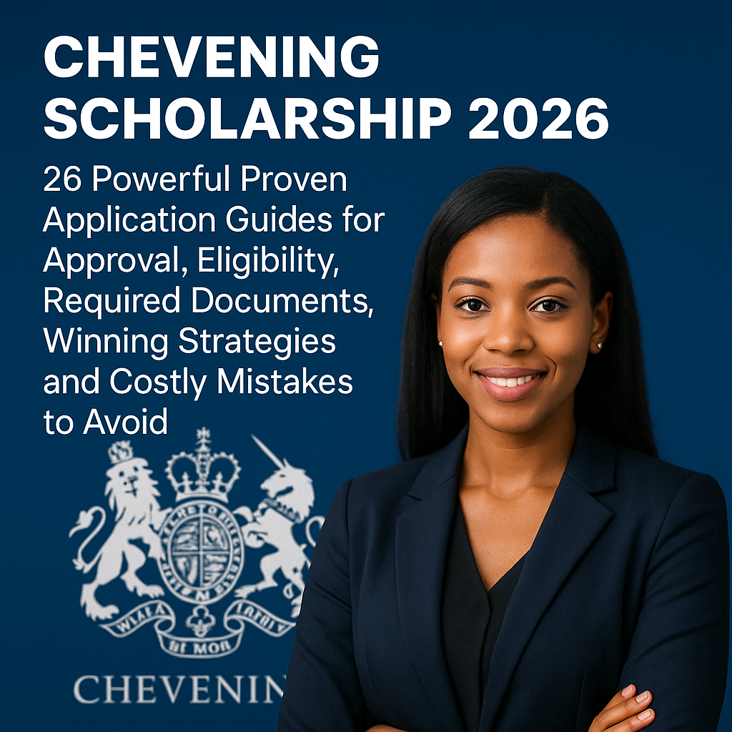 Chevening Scholarship 2026: 26 Powerful Proven Application Guides for Approval, Eligibility, Required Documents, Winning Strategies and Costly Mistakes to Avoid