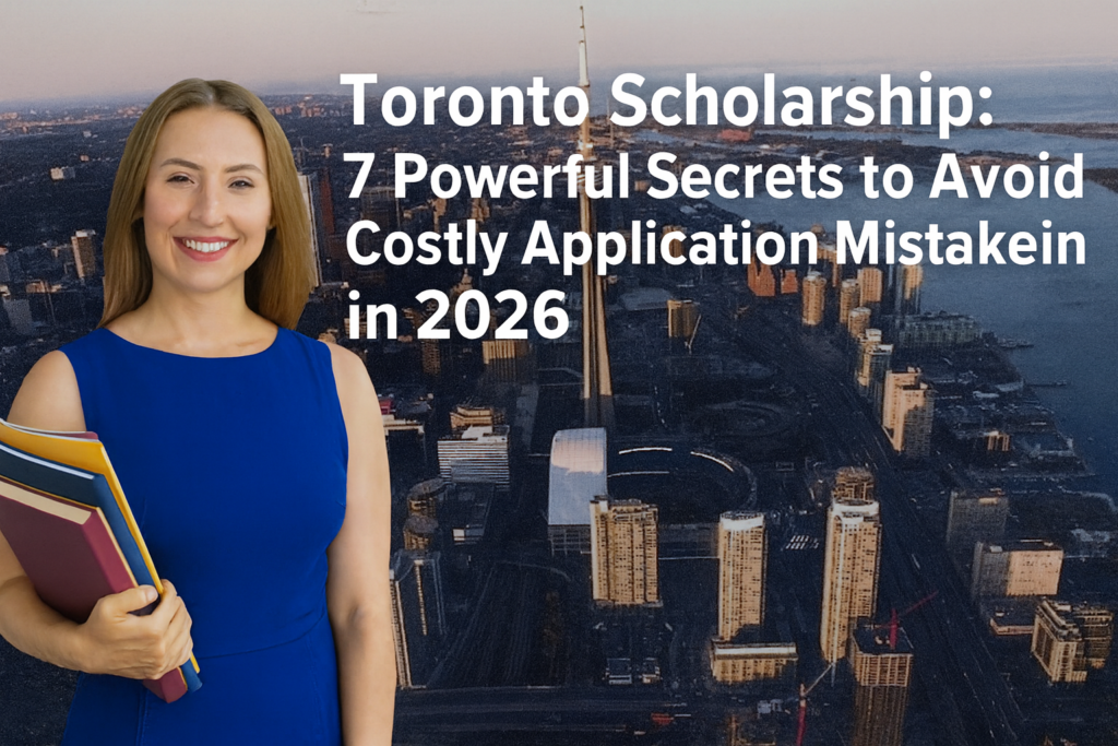 Toronto Scholarship: 7 Powerful Secrets to Avoid Costly Application Mistakes, Available Opportunities, Requirements and Who Can Apply in 2026