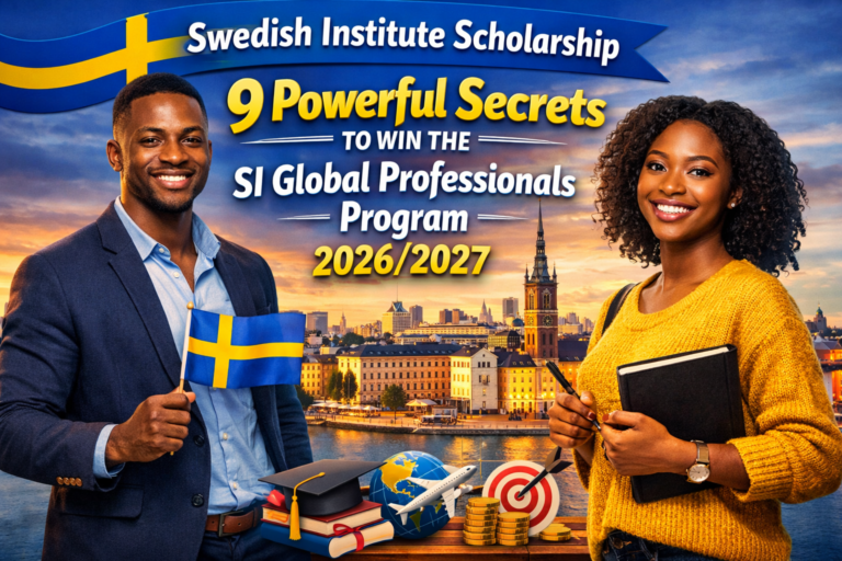 Swedish Institute Scholarship 2026/2027 – SI Global Professionals Program featured image
