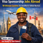 Visa sponsorship jobs abroad for unskilled and semi-skilled workers in 2026–2027