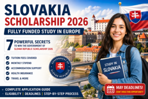 Slovakia scholarship 2026