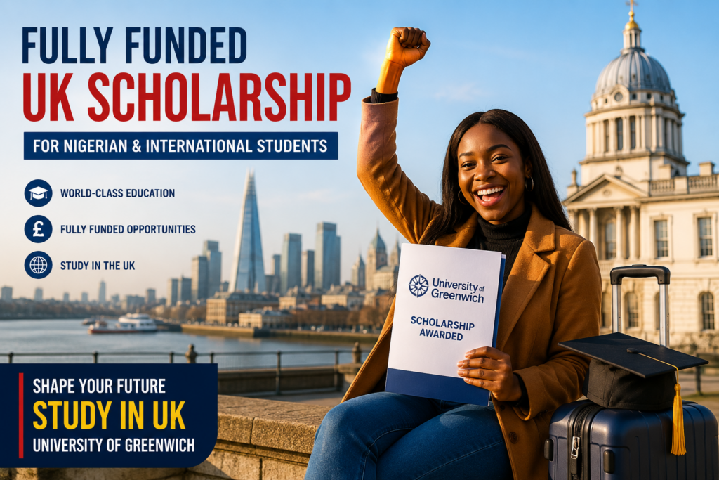University of Greenwich Scholarship 2026