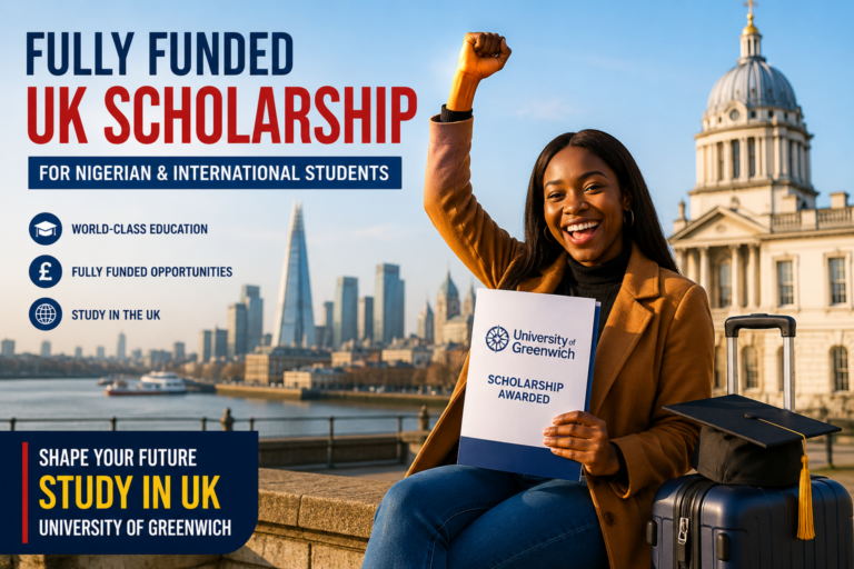 University of Greenwich Scholarship 2026