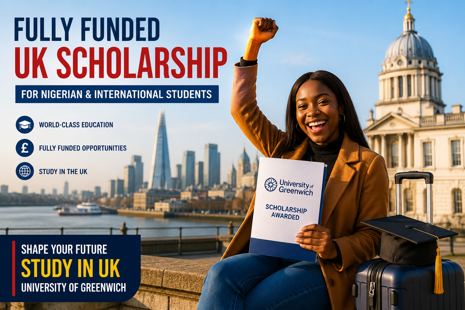University of Greenwich Scholarship 2026