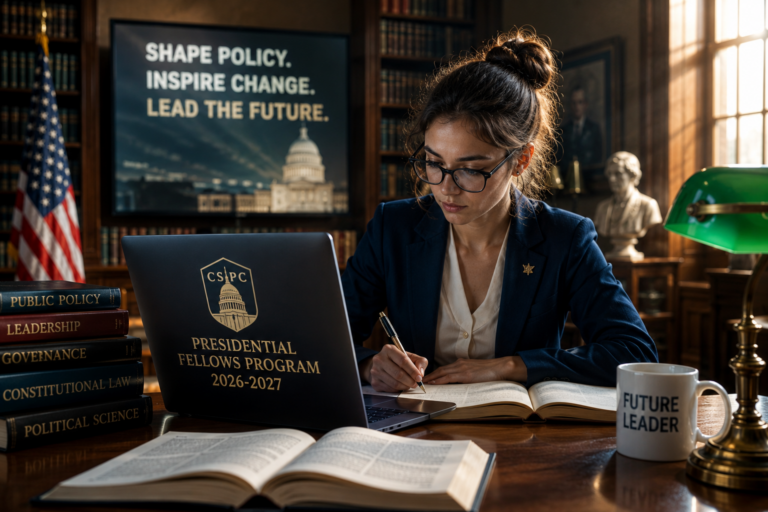 CSPC Presidential Fellows Program 2026–2027 application guide