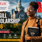 McGill Scholarship 2026
