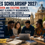 Rhodes Scholarship 2027
