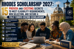 Rhodes Scholarship 2027