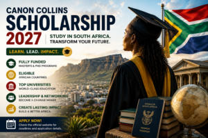 Canon Collins Scholarship 2027
