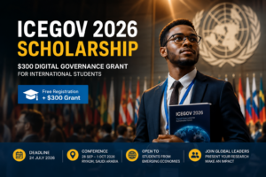 ICEGOV 2026 Scholarship