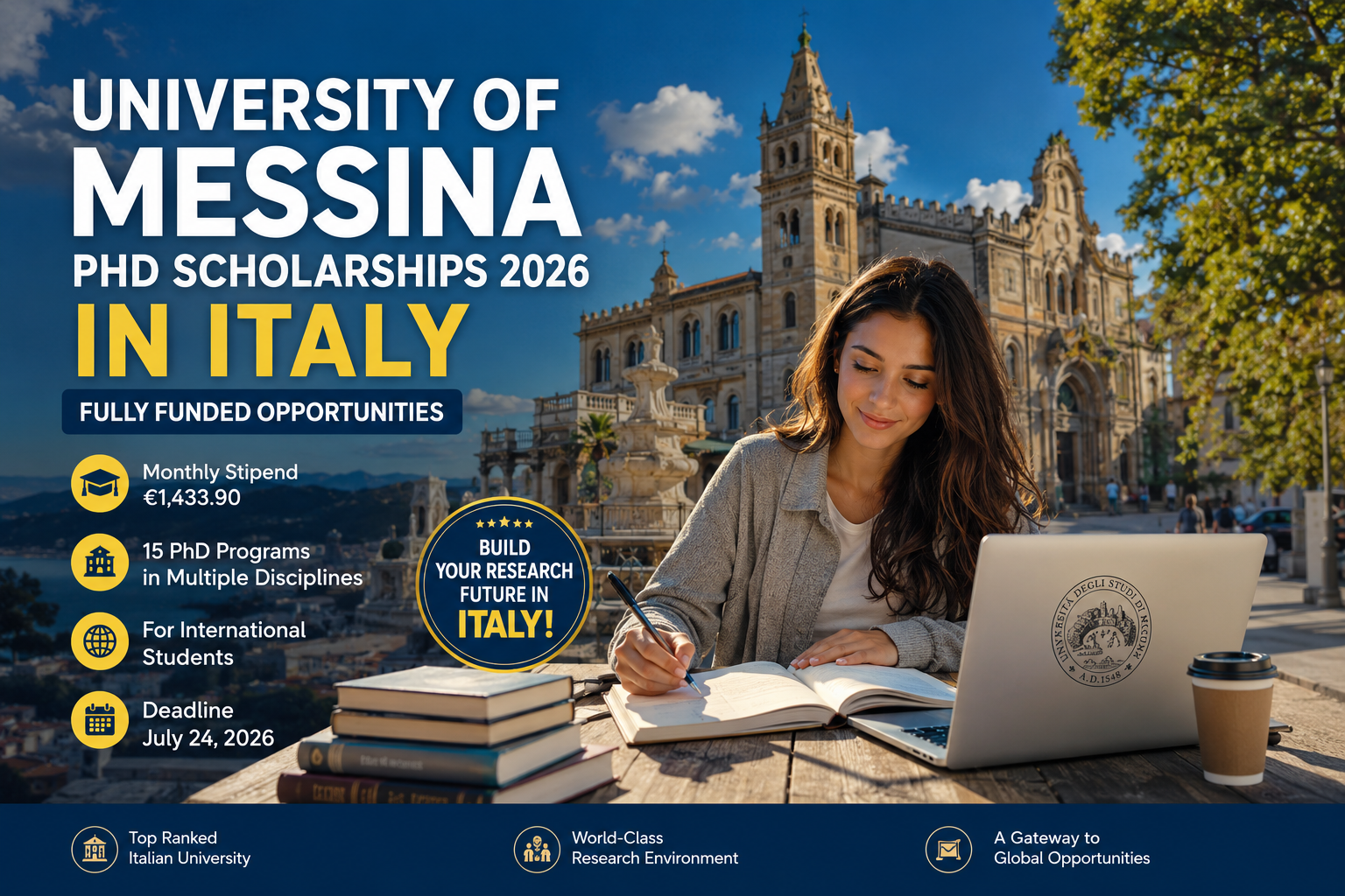 University of Messina PhD Scholarships