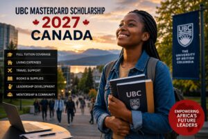 UBC Mastercard Scholarship
